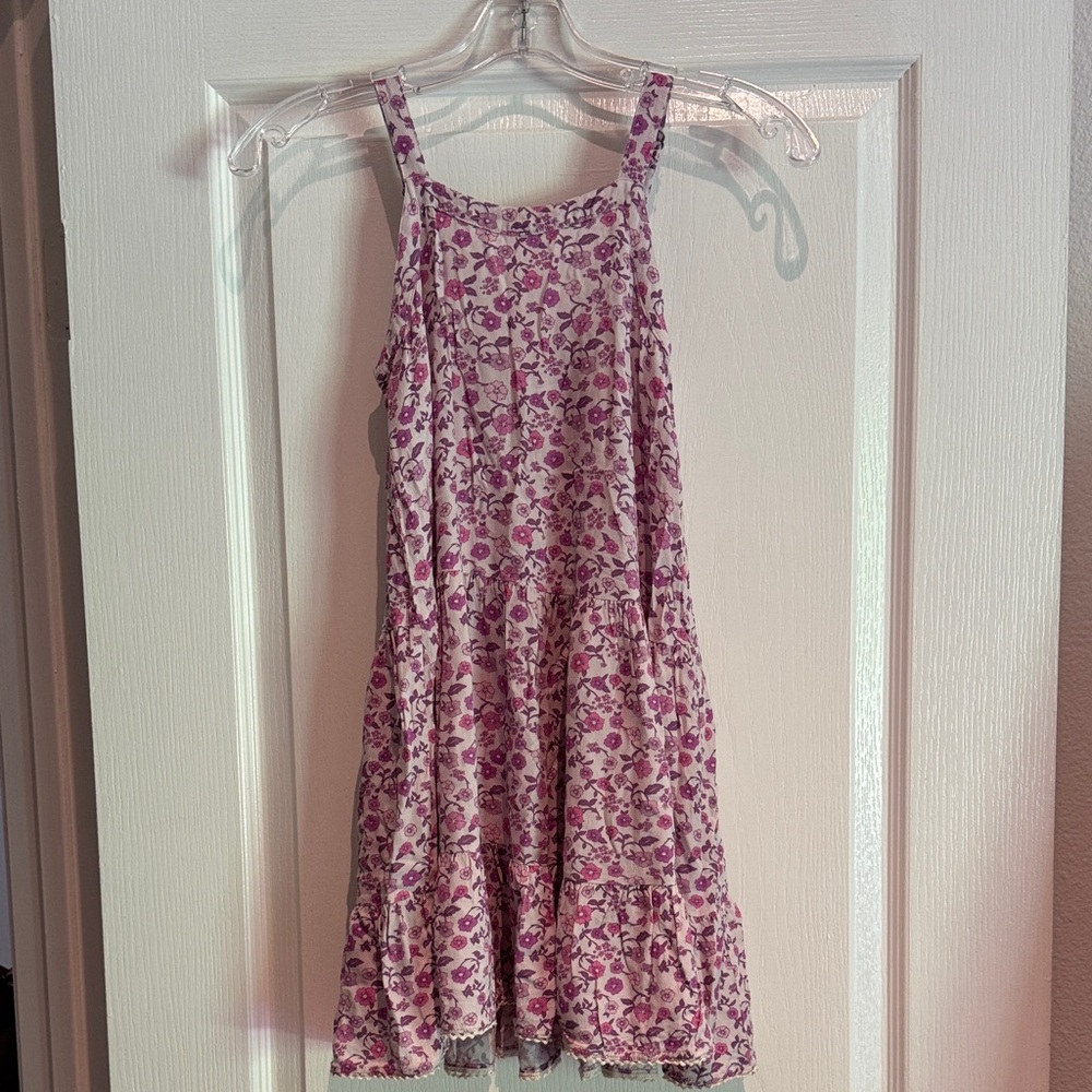 SPELL Floral Pink Sleeveless Dress